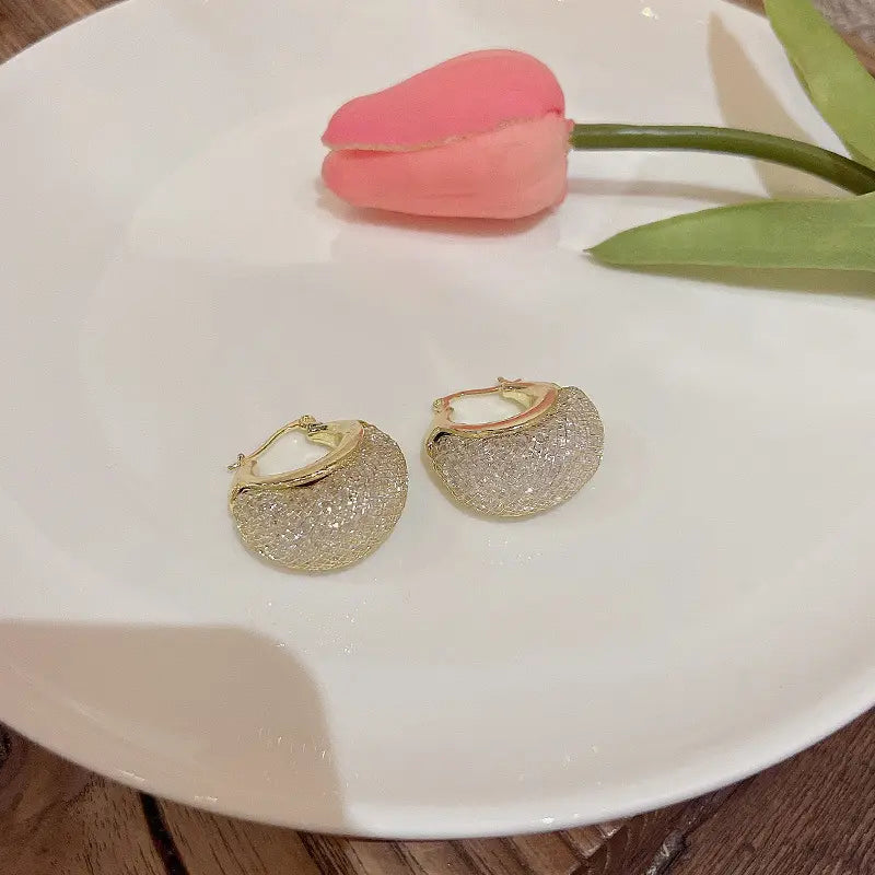 Sparkling CZ Zircon Women's Earrings